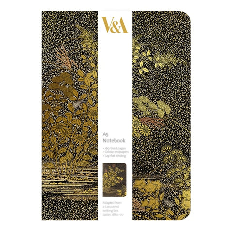 Japanese Gold Blossom Notebook (A5)