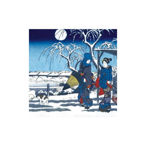 Fashionable Genji V&A Christmas Cards (Pack of 5)