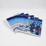 Fashionable Genji V&A Christmas Cards (Pack of 5)