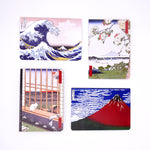 Japanese Famous Woodblock Landscapes Cards (Pack of 4) Online Exclusive