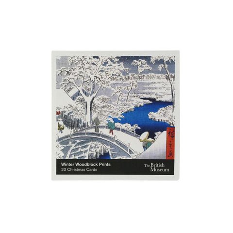 Winter Woodblock Prints - British Museum (Boxed pack of 20)