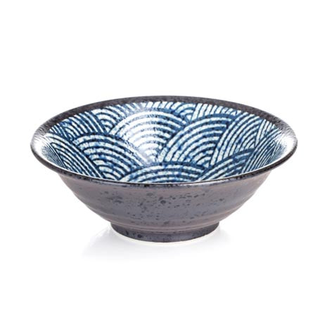 Japanese Seikaiha Ramen Bowl